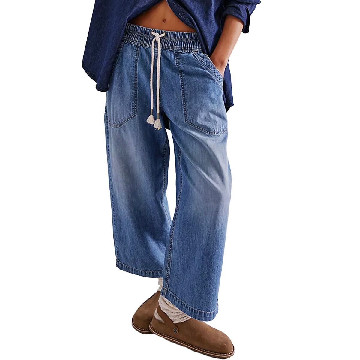 Image of Free People Easy Peasy Pull On Pant - Women's No Problem, XS