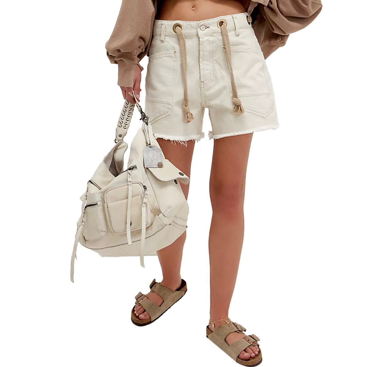 Free People Moxie Short - Women's White, 28