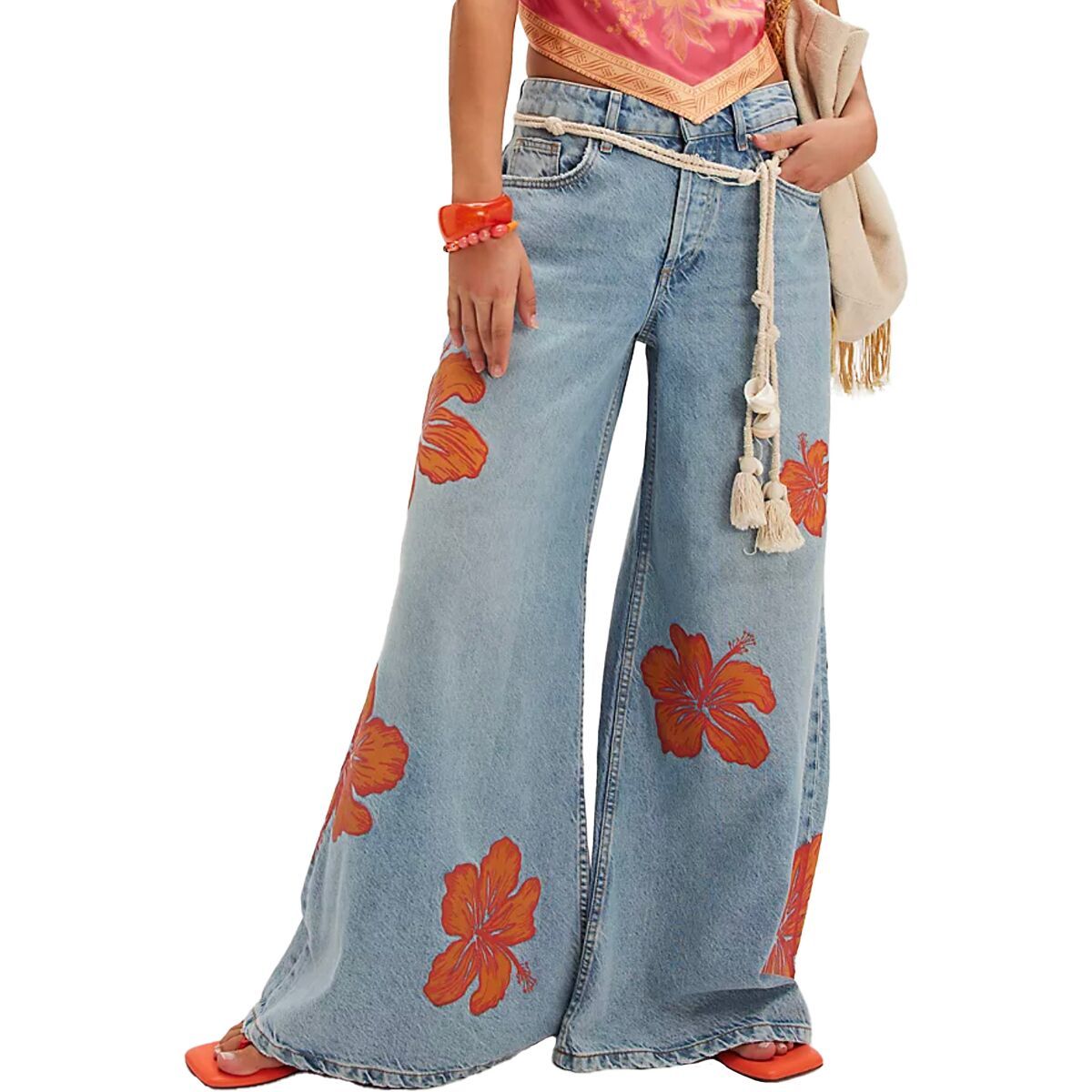 Free People Palisades Wide Leg Pant
