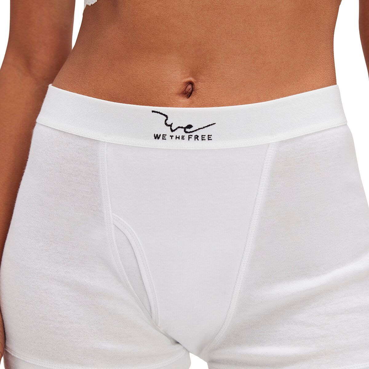 Image of Free People We The Free Boxer Brief - Women's Ivory, XL