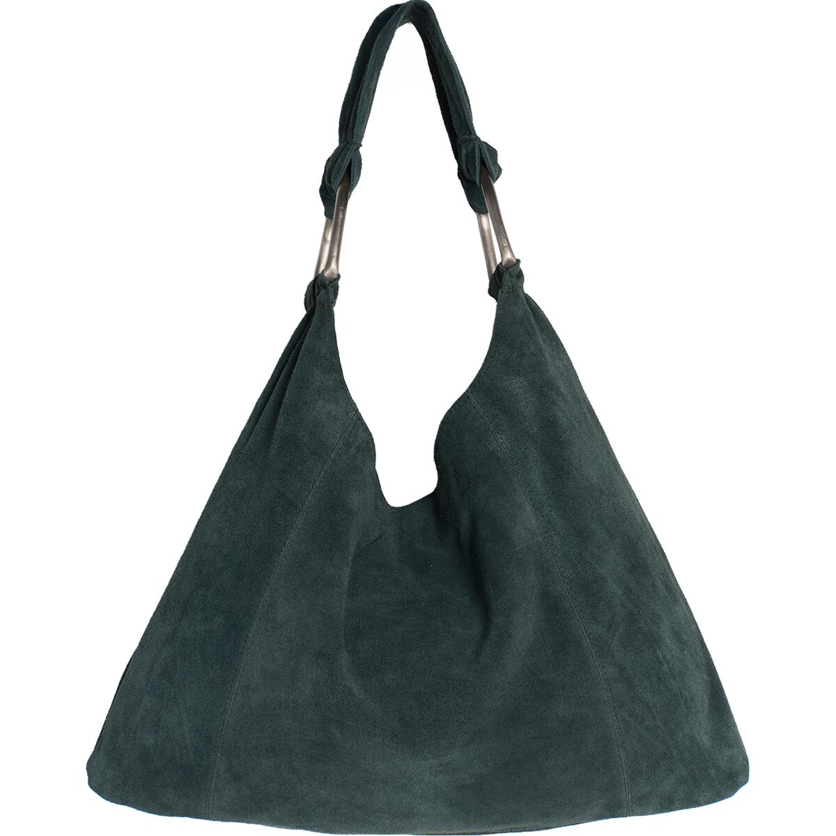 Image of Free People Bobbi Slouch Suede Tote - Women's Pine, One Size
