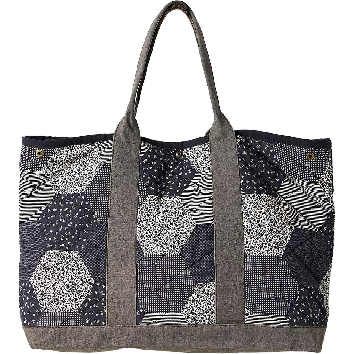 Free People Free People Pippa Patchwork Tote - Women's Blue Combo, One Size