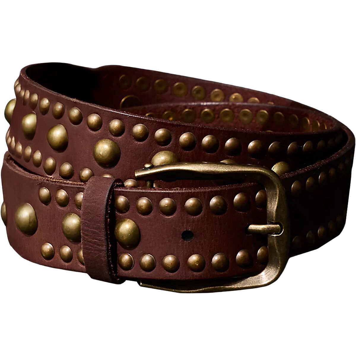 Image of Free People Sola Stud Belt - Women's Cognac, M/L
