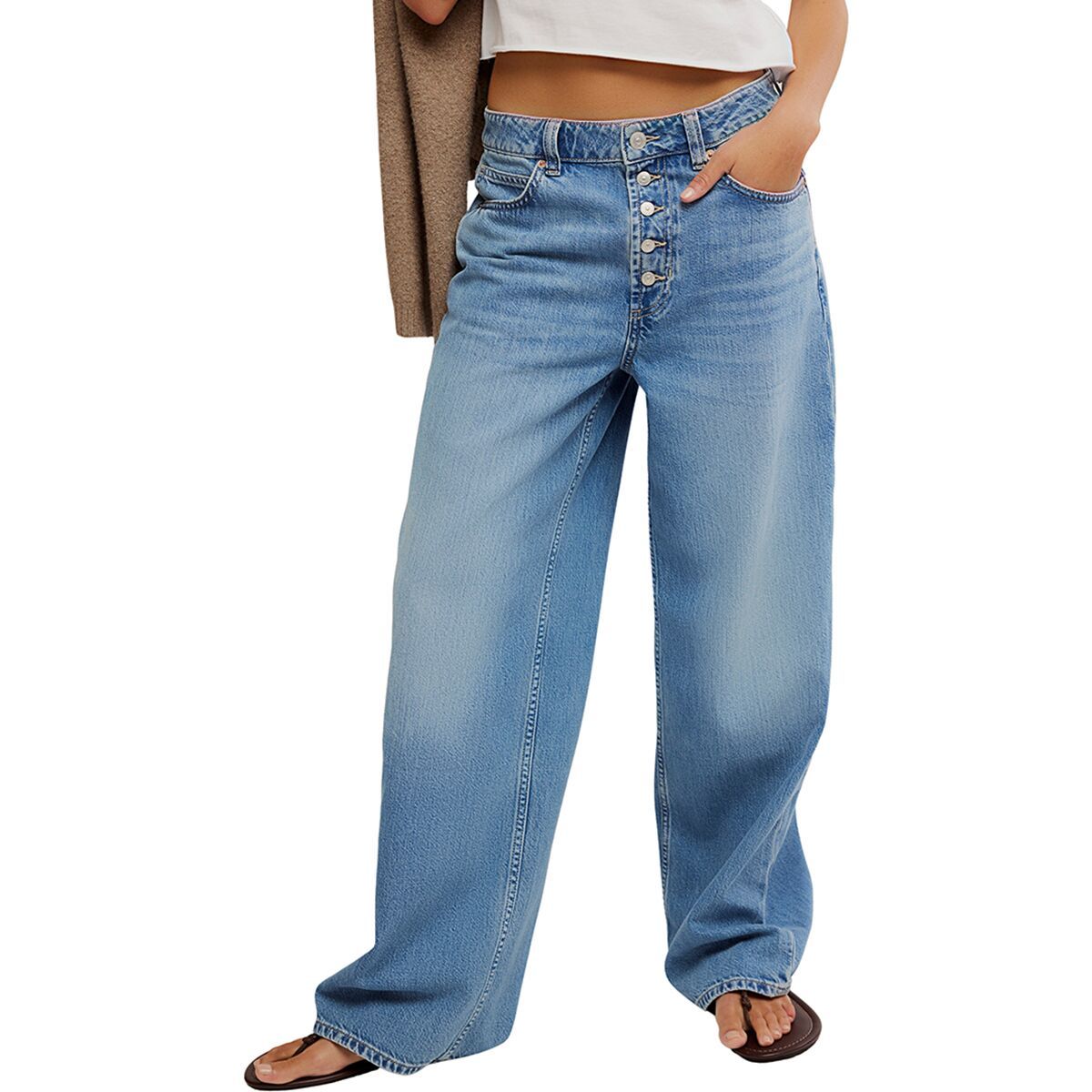 Image of Free People Nia Boy Friend Jean - Women's Friday, 27