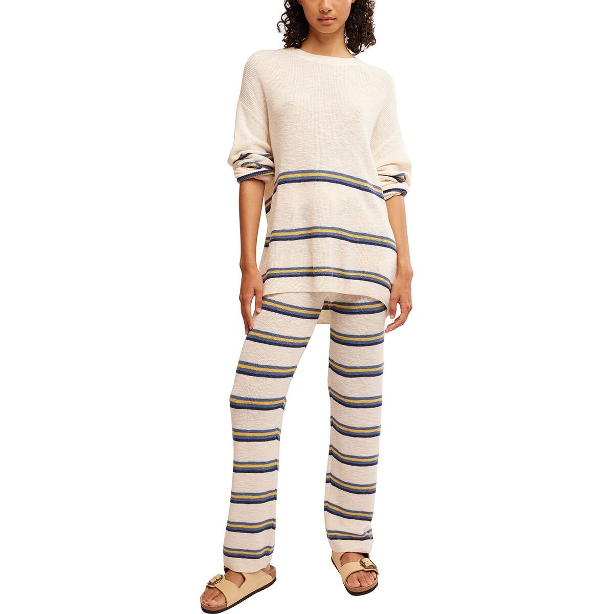 Image of Free People Mariner Sweater Set - Women's Ecru Combo, S