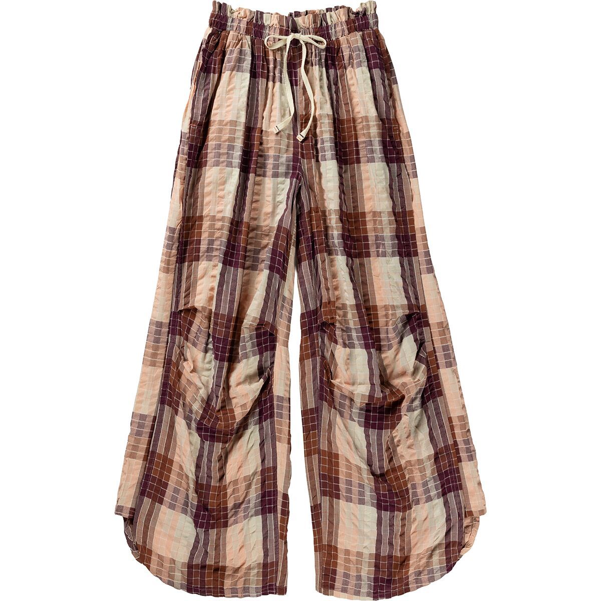 Image of Free People Find The Time Lounge Pant - Women's Peach Combo, L