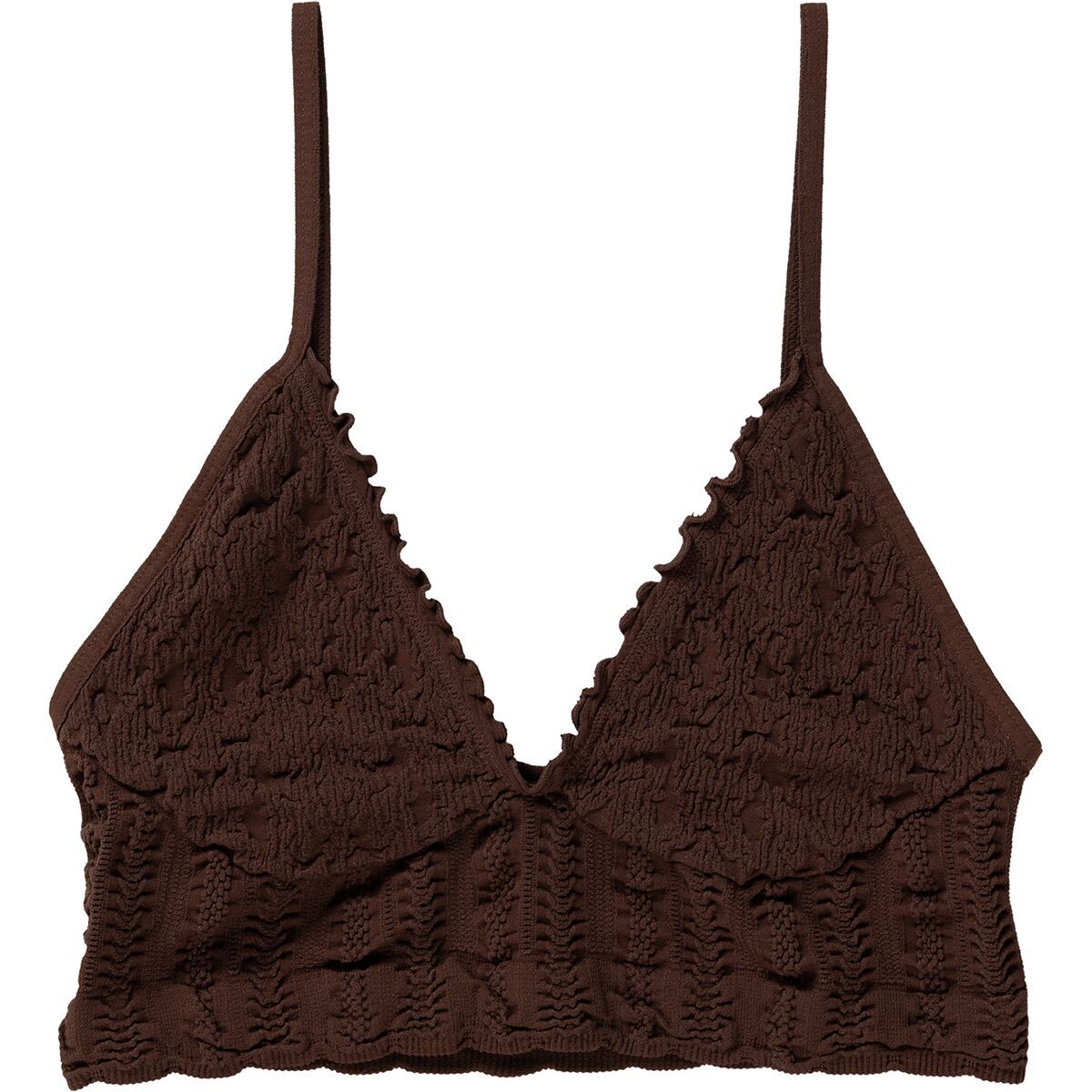 Image of Free People Heirloom Seamless Bralette - Women's Pinecone, M/L