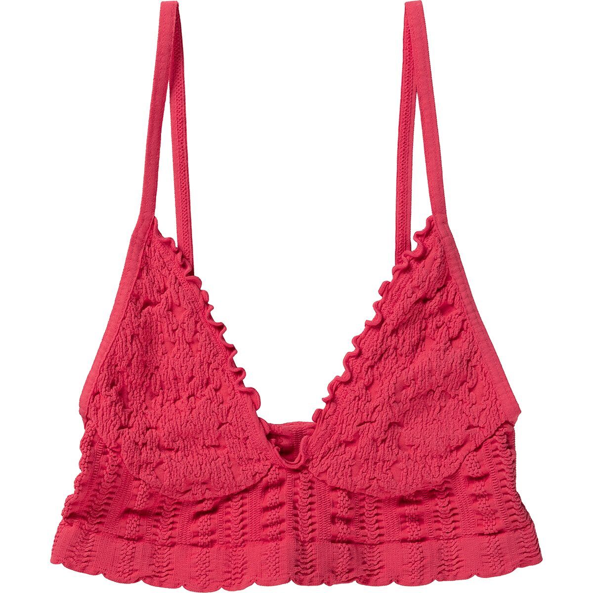 Image of Free People Heirloom Seamless Bralette - Women's Tart Berry, M/L