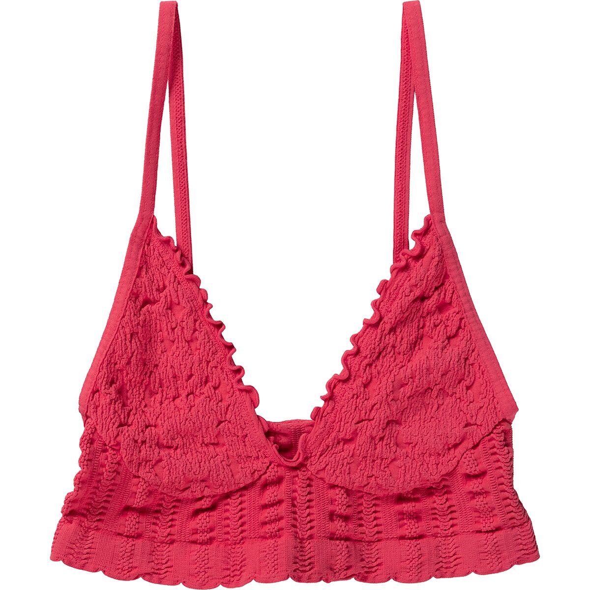 Image of Free People Heirloom Seamless Bralette - Women's Tart Berry, M/L