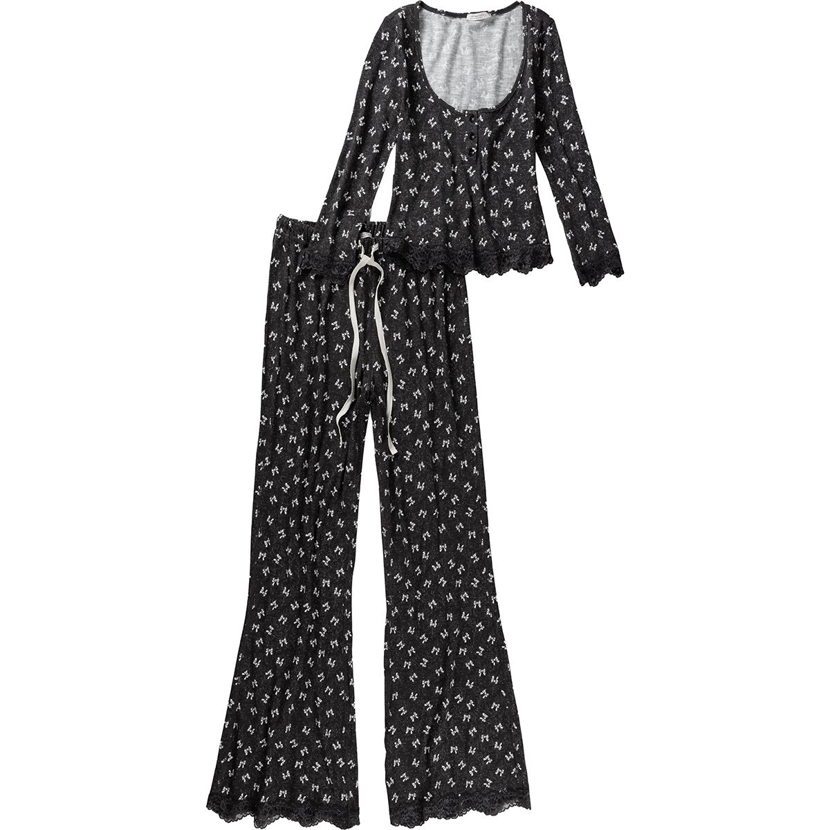 Free People Free People Stolen Dance Sleep Set - Women's Charcoal Combo, XL