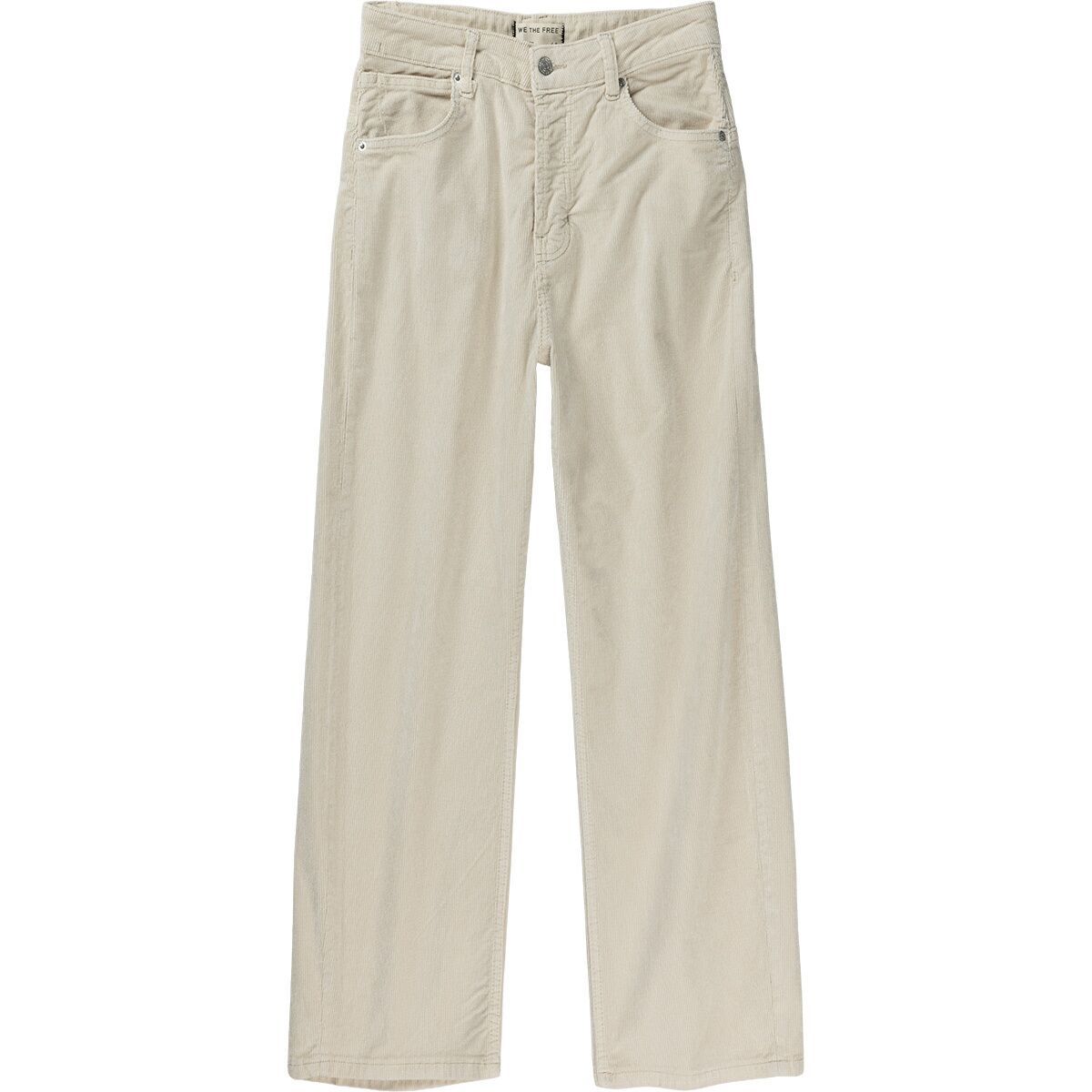 Image of Free People Deep Trance Cord Pant - Women's White Swan, 29