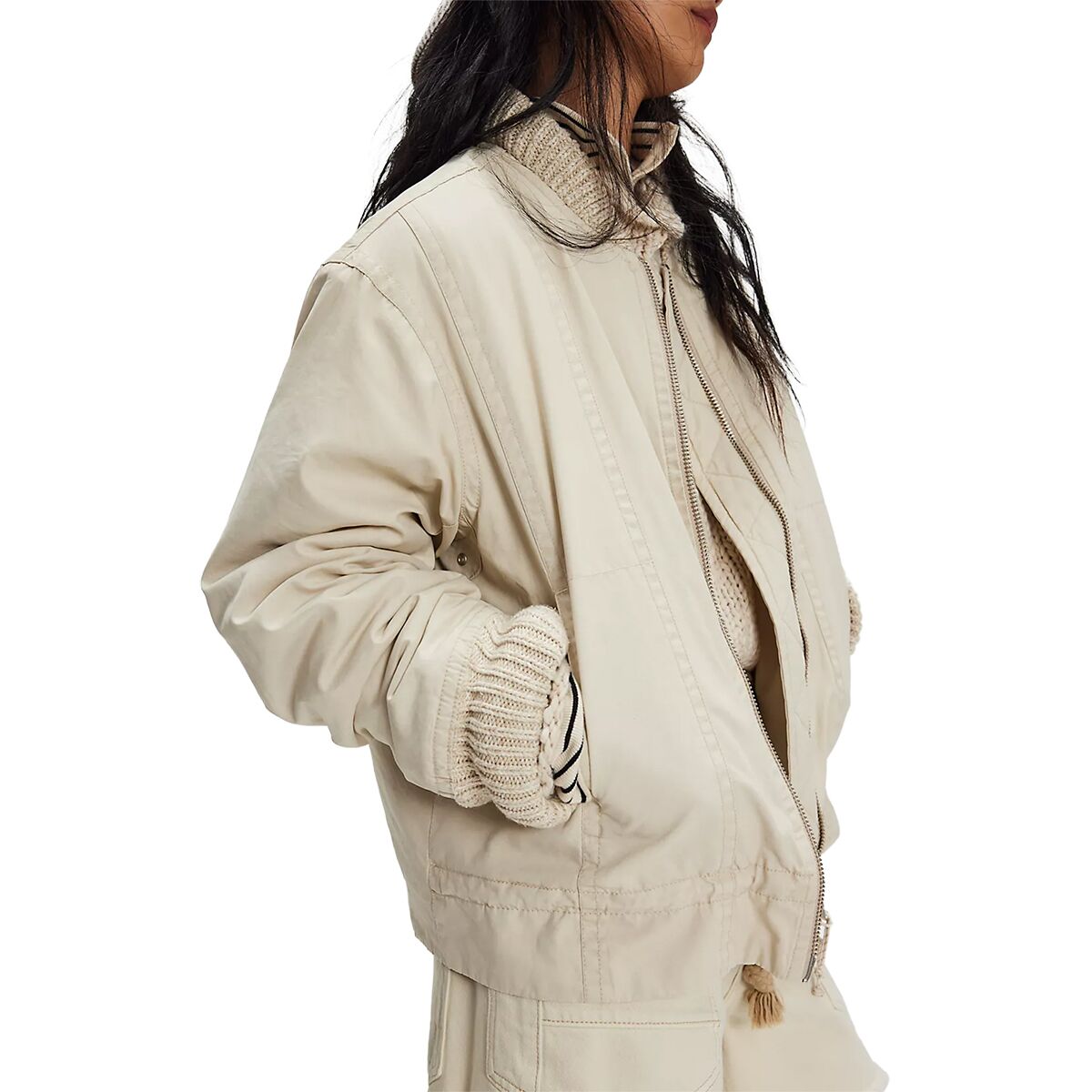 Free People Jax Washed Bomber Jacket - Women's - Clothing