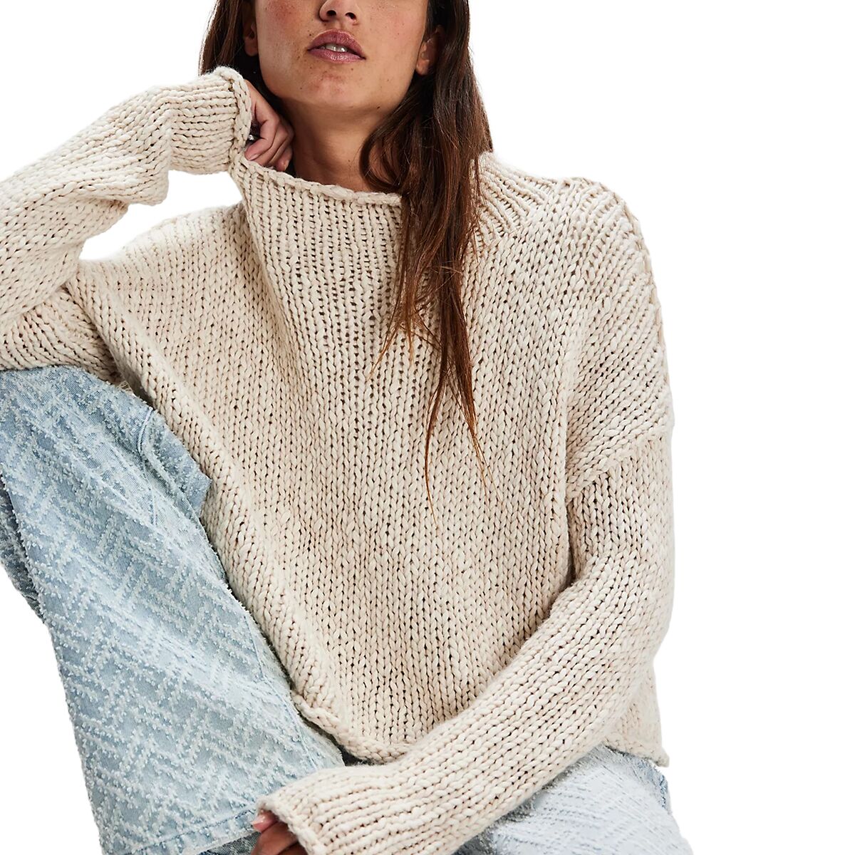 Image of Free People Opal Sweater - Women's Tea, XS