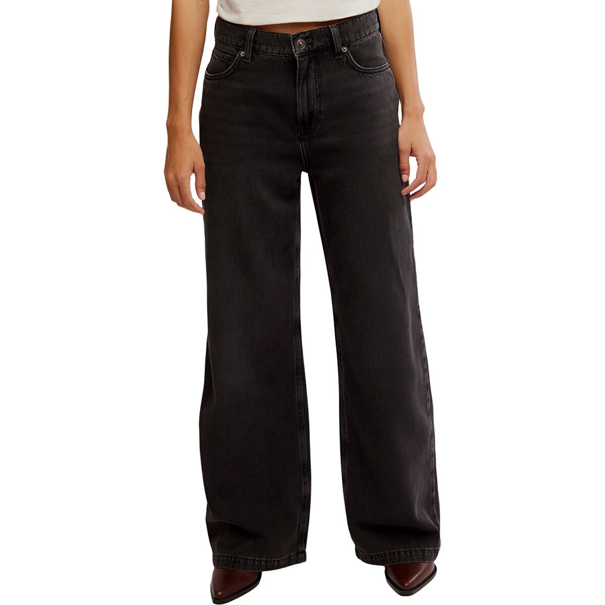 Free People Stride Jean - Women's Miles To Go, 25