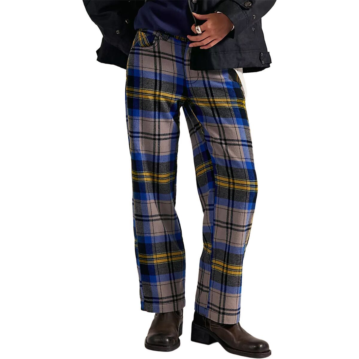 Image of Free People Cheers Pant - Women's Charcoal Combo, 8