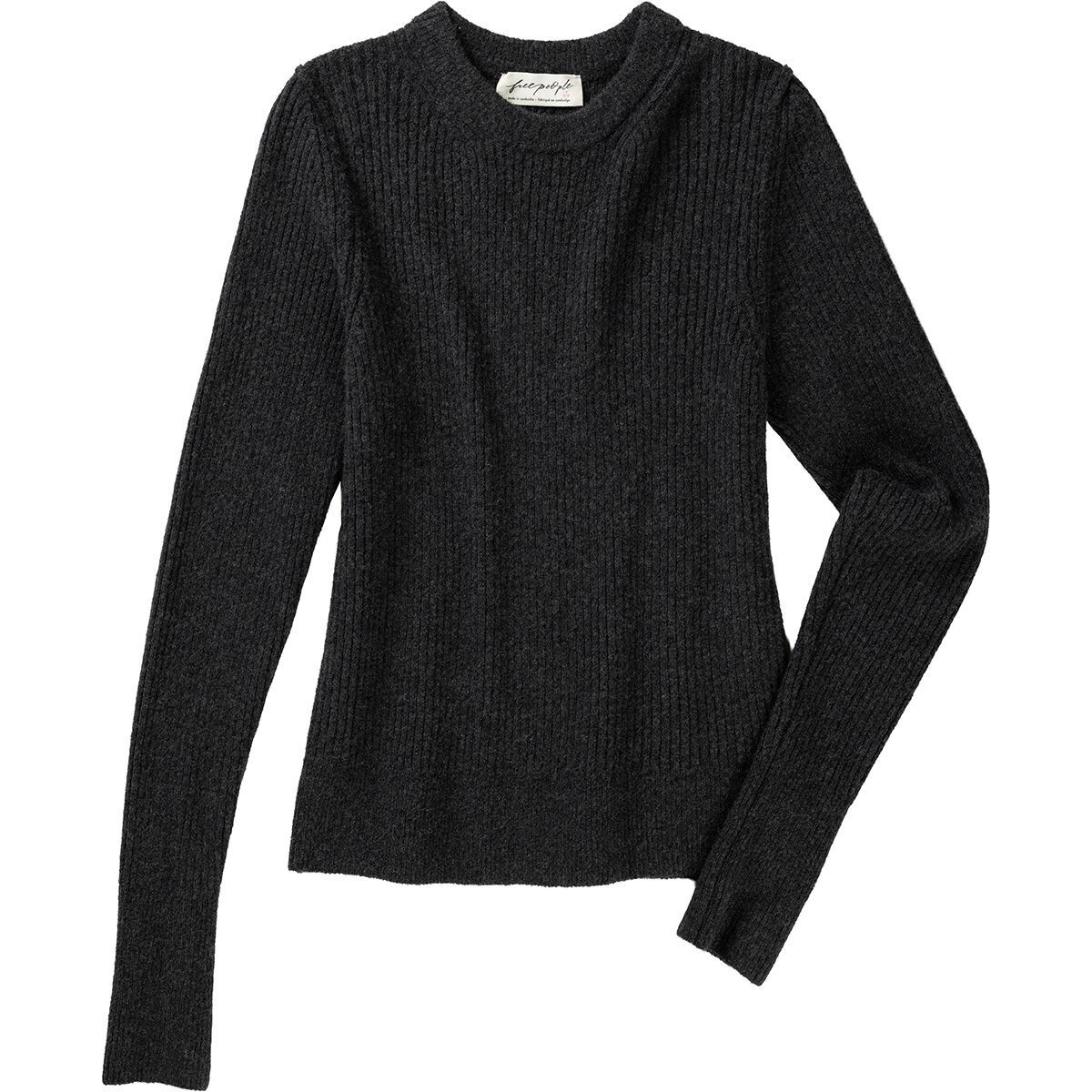 Image of Free People Even After Pullover - Women's Charcoal, XL
