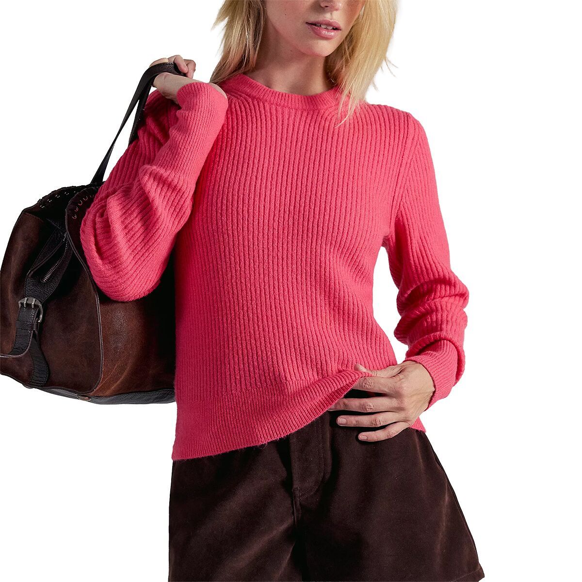 Image of Free People Even After Pullover - Women's Dayglo, S
