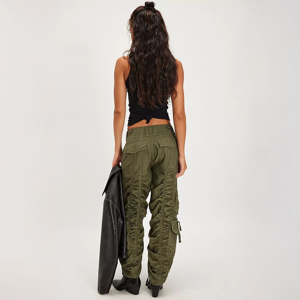 (取寄) フリーピープル レディース スコーピオ シャード パンツ Free People women Scorpio Shirred Pants Black Coffee Free People Scorpio Shirred Pant - Women's - Clothing