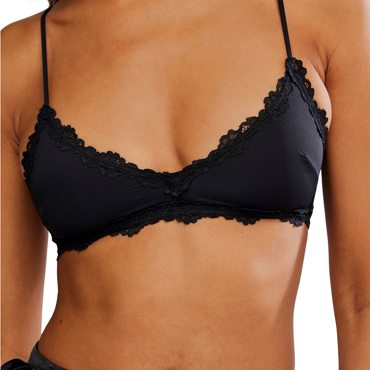 Image of Free People Charlie V Bralette - Women's Black, L