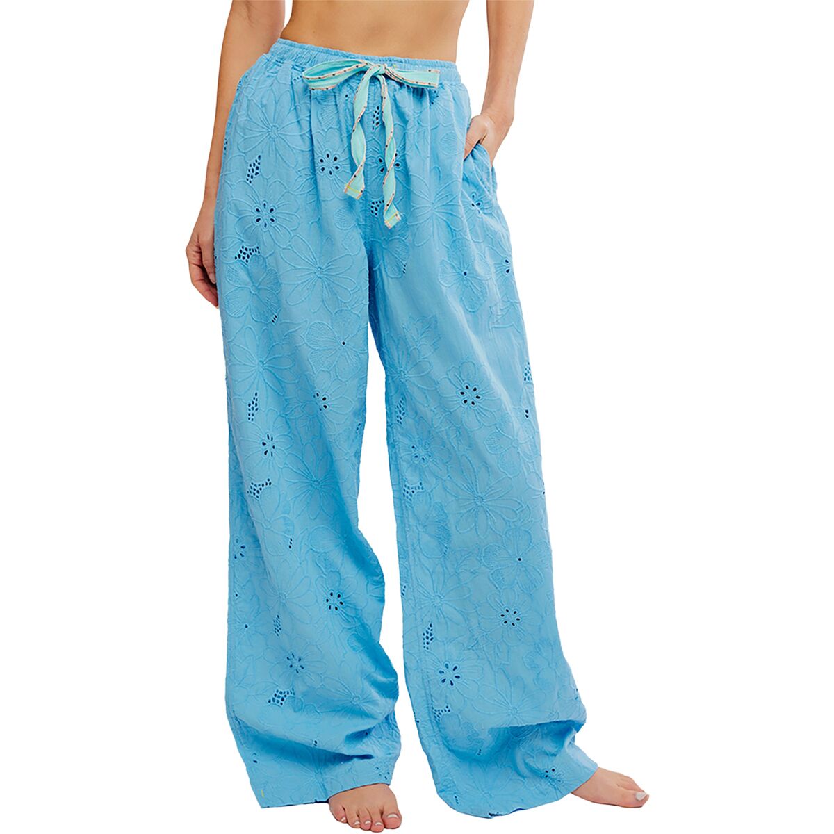 Image of Free People Day Drift Pant - Women's Blue, M