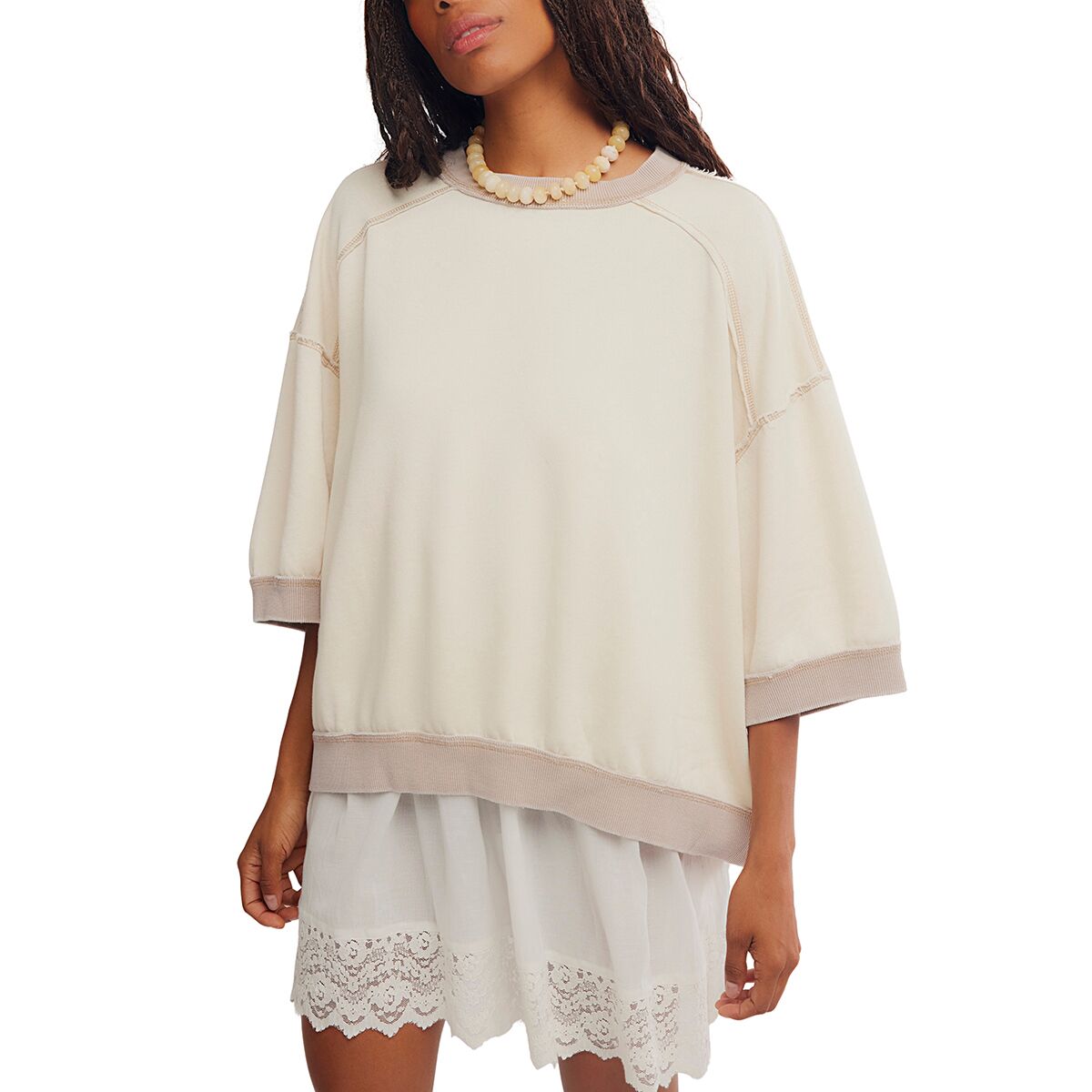Free People Free People Everything Pullover - Women's Nilla Cream, S