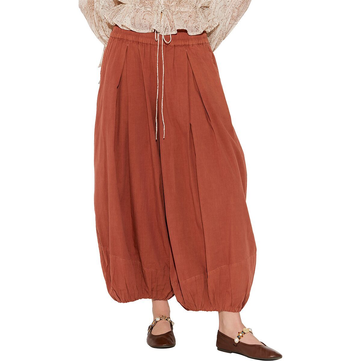Image of Free People Moonflower Ballon Pant - Women's Canyon Sunset, XL