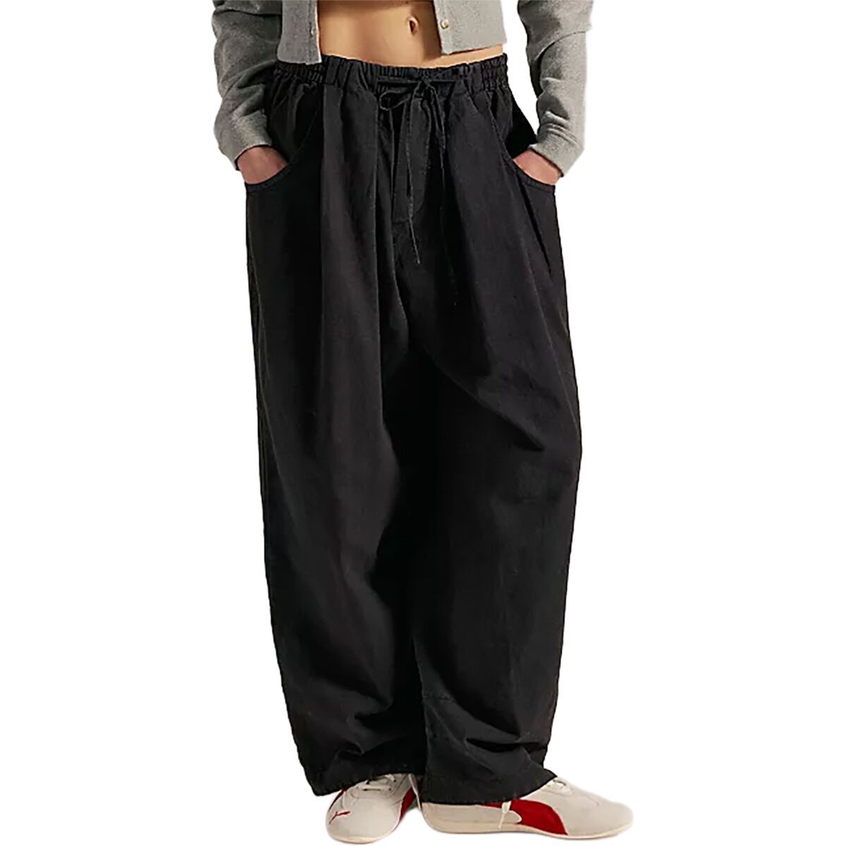 Image of Free People Chambers Laid Back Pull On Pant - Women's Black, XL