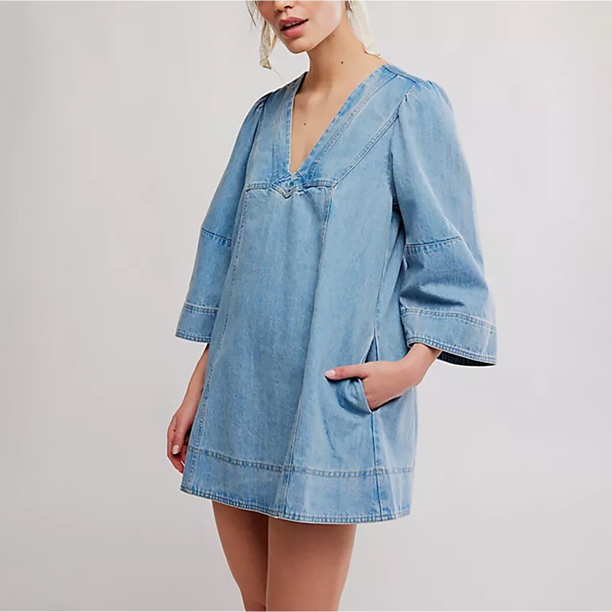 Free People Goldie Baloon Sleeve Dress - Women's - Clothing