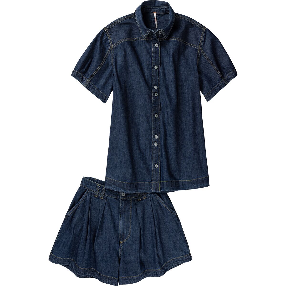 Image of Free People Griselda Set - Women's Sea Dream Wash, 4