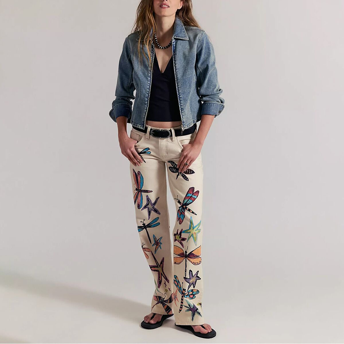 Free People Tennessee Trompe Loeil Pr Pant - Women's - Clothing