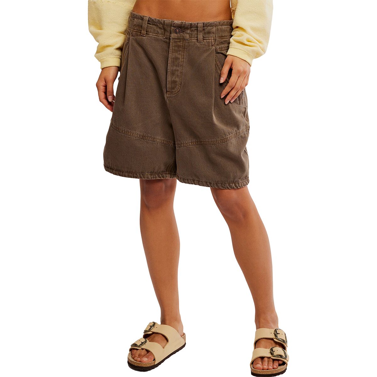 Free People Free People Wild Rebel Barrel Short - Women's Teak, 10