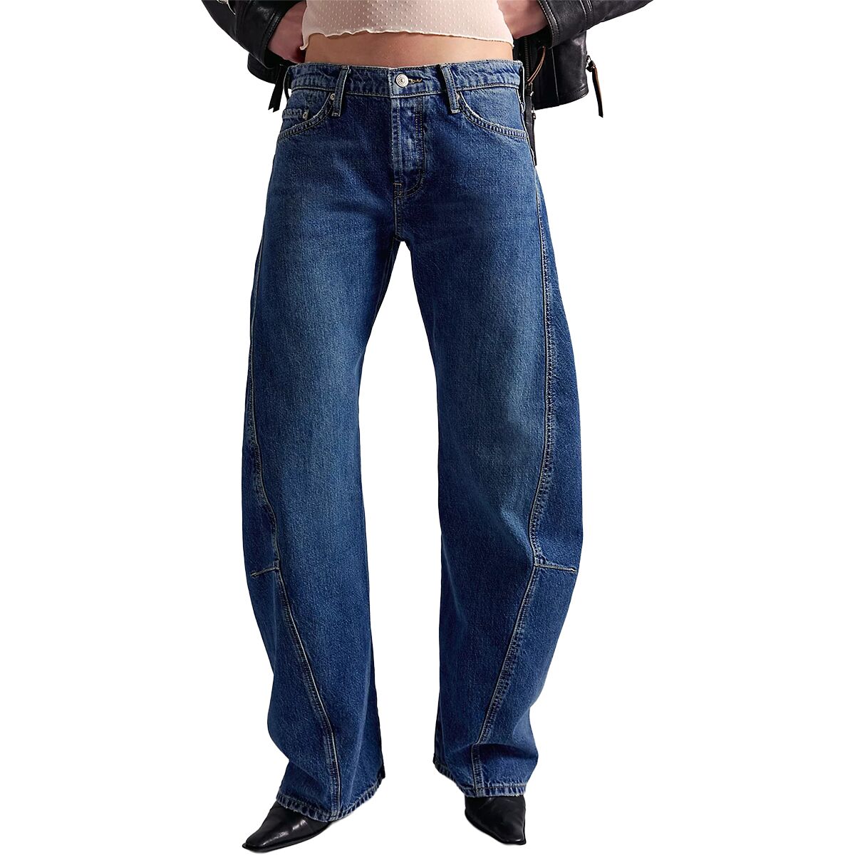 Image of Free People Fable Twisted Seam Jean - Women's Heartsong, 24