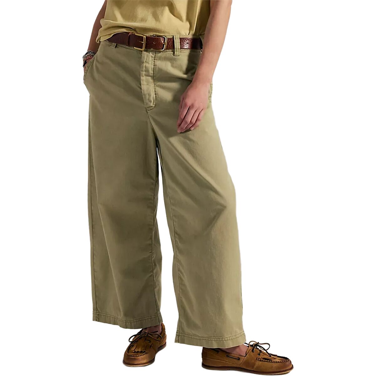 Free People Free People Laydown Chino Pant - Women's Aloe, 0