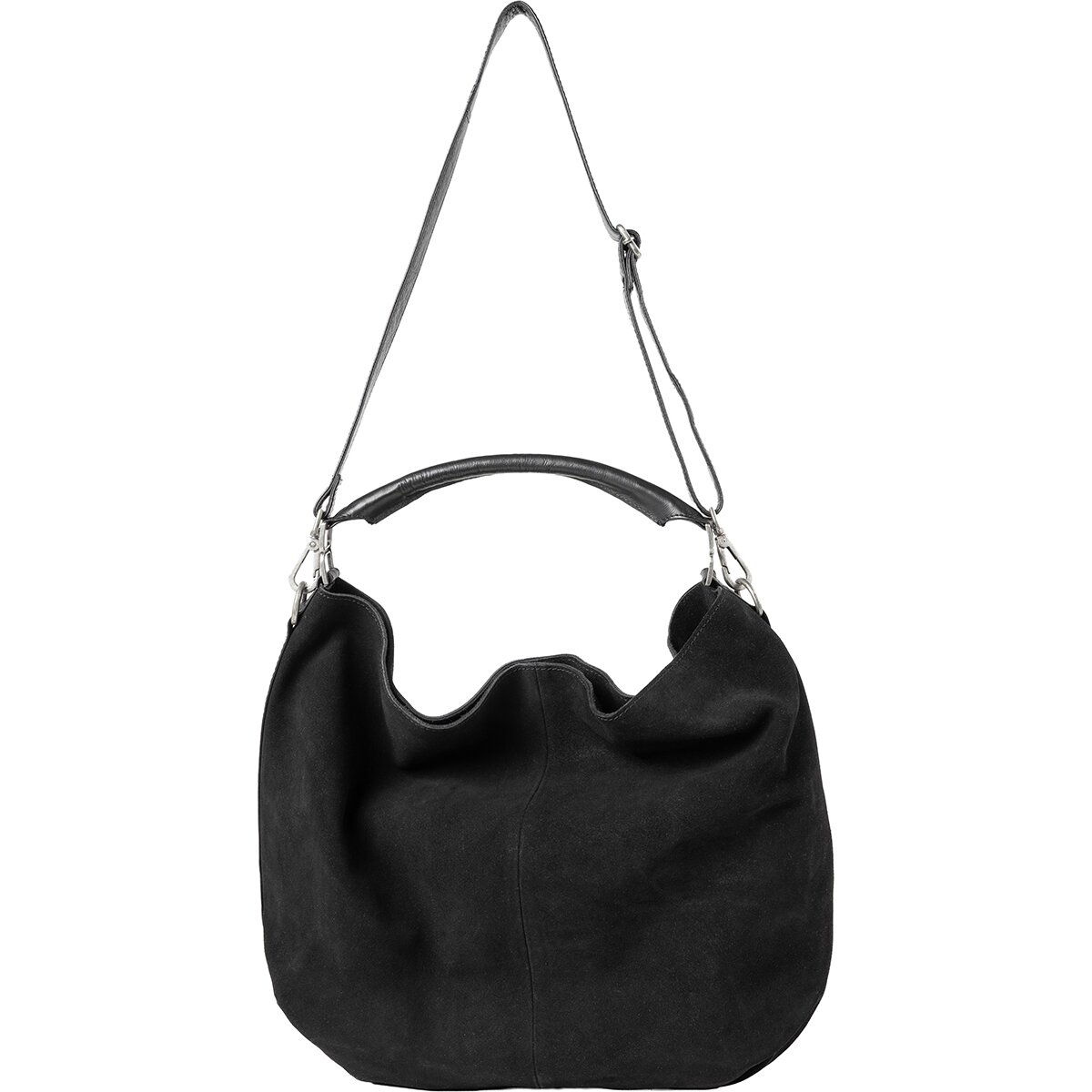 Image of Free People Suzie Suede Slouch Tote Bag - Women's Black, One Size