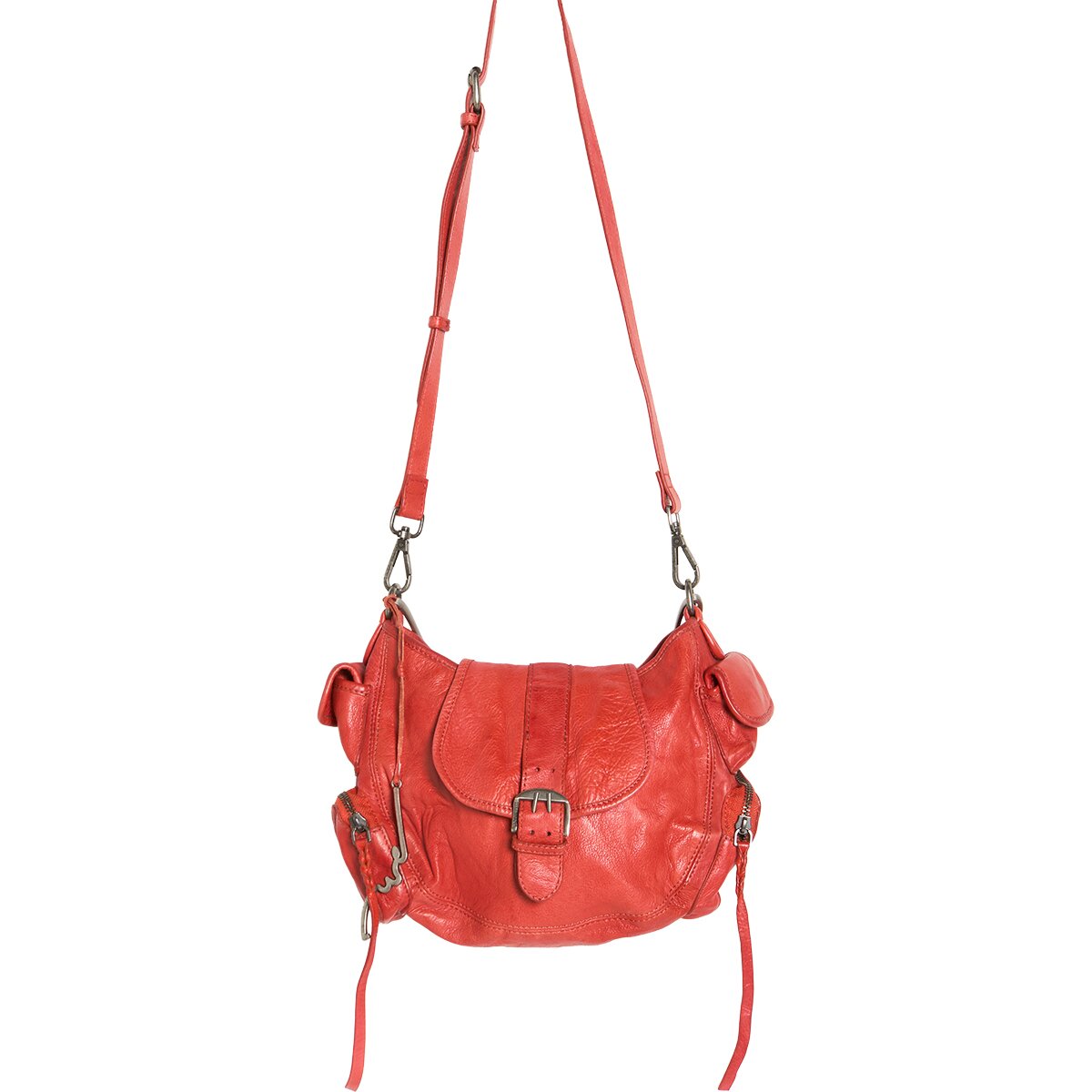 Image of Free People We The Free Baby Ashby Tote Bag Rusty Red, One Size