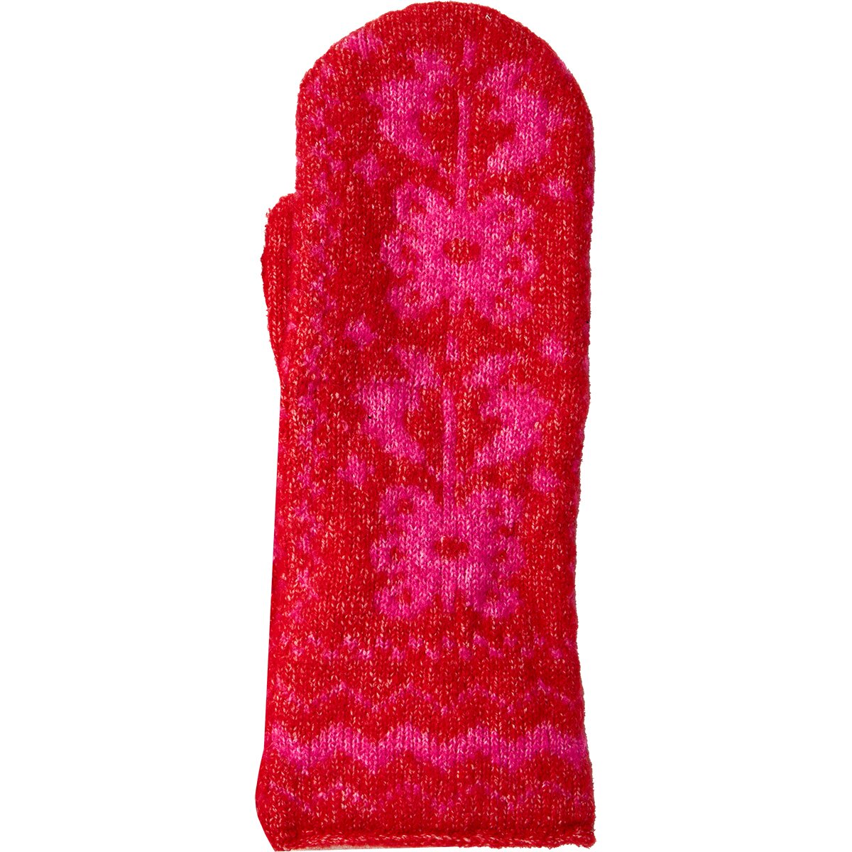 Image of Free People Folk Mitten - Women's Pink/Red, One Size