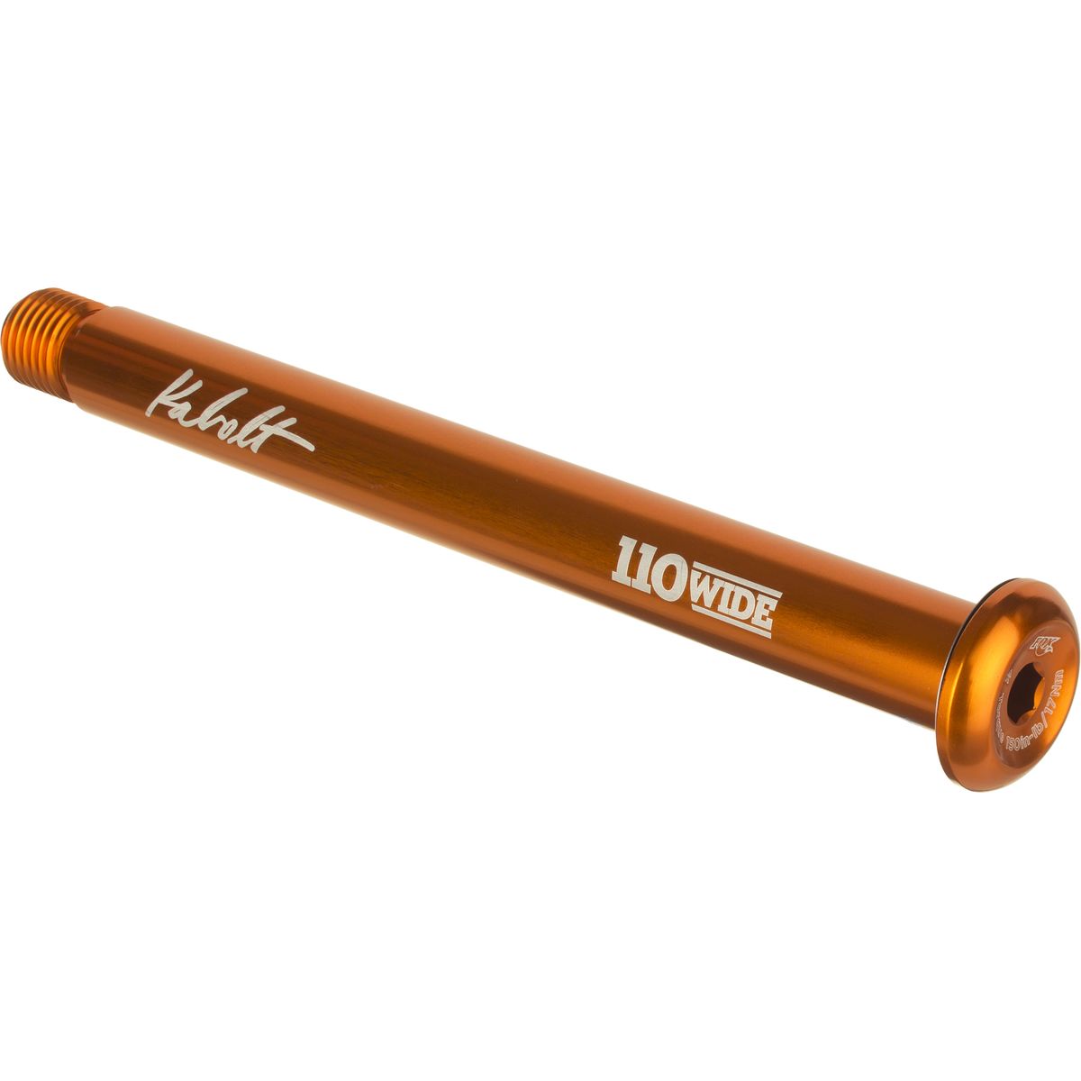 FOX Racing Shox FOX Racing Shox Kabolt Axle Orange Anodized, 15x110mm TA