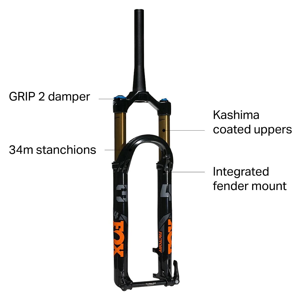 FOX Racing Shox 34 Float 29 Grip 2 Factory Boost Fork - Bike