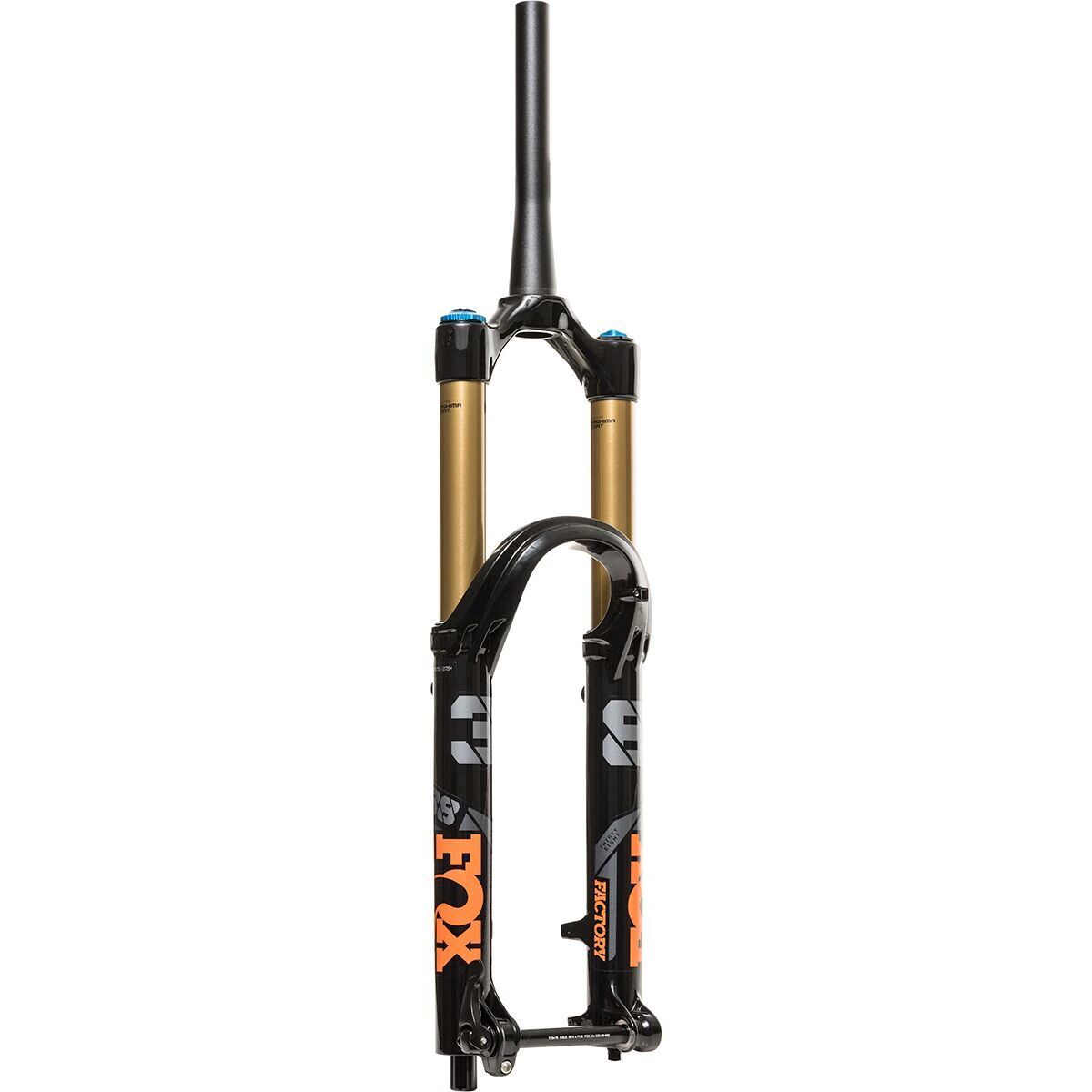 FOX Racing Shox 38 Float 27.5 Grip 2 Factory Boost Fork Shiny Black, MTN QR, 170mm, 44mm Rake