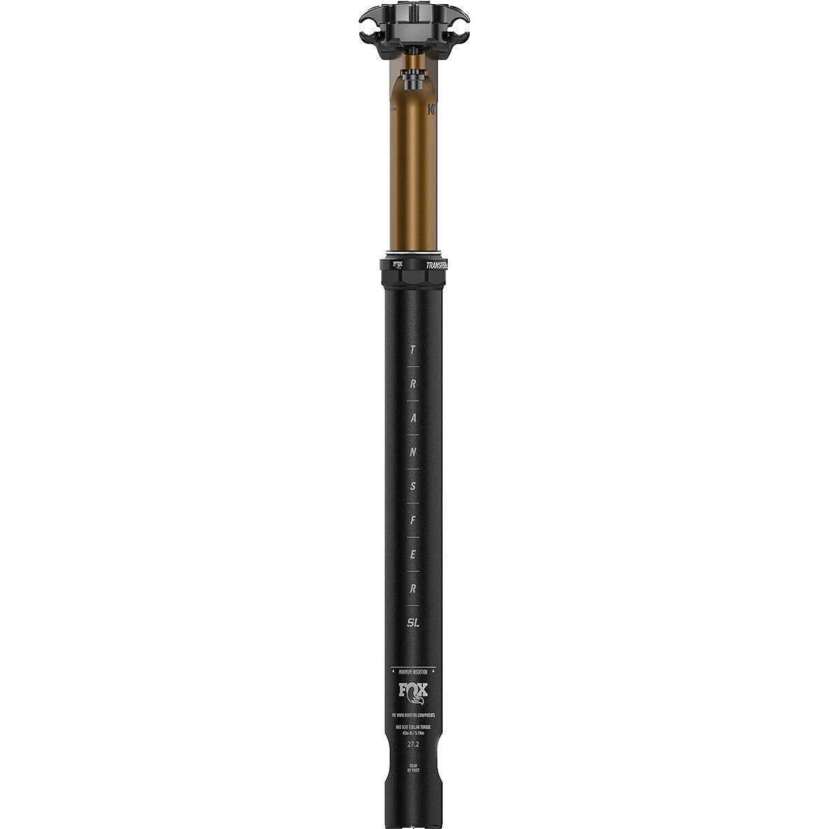 Image of FOX Racing Shox Transfer SL Factory Dropper Seatpost - 2023 Black, 31.6x150mm Travel
