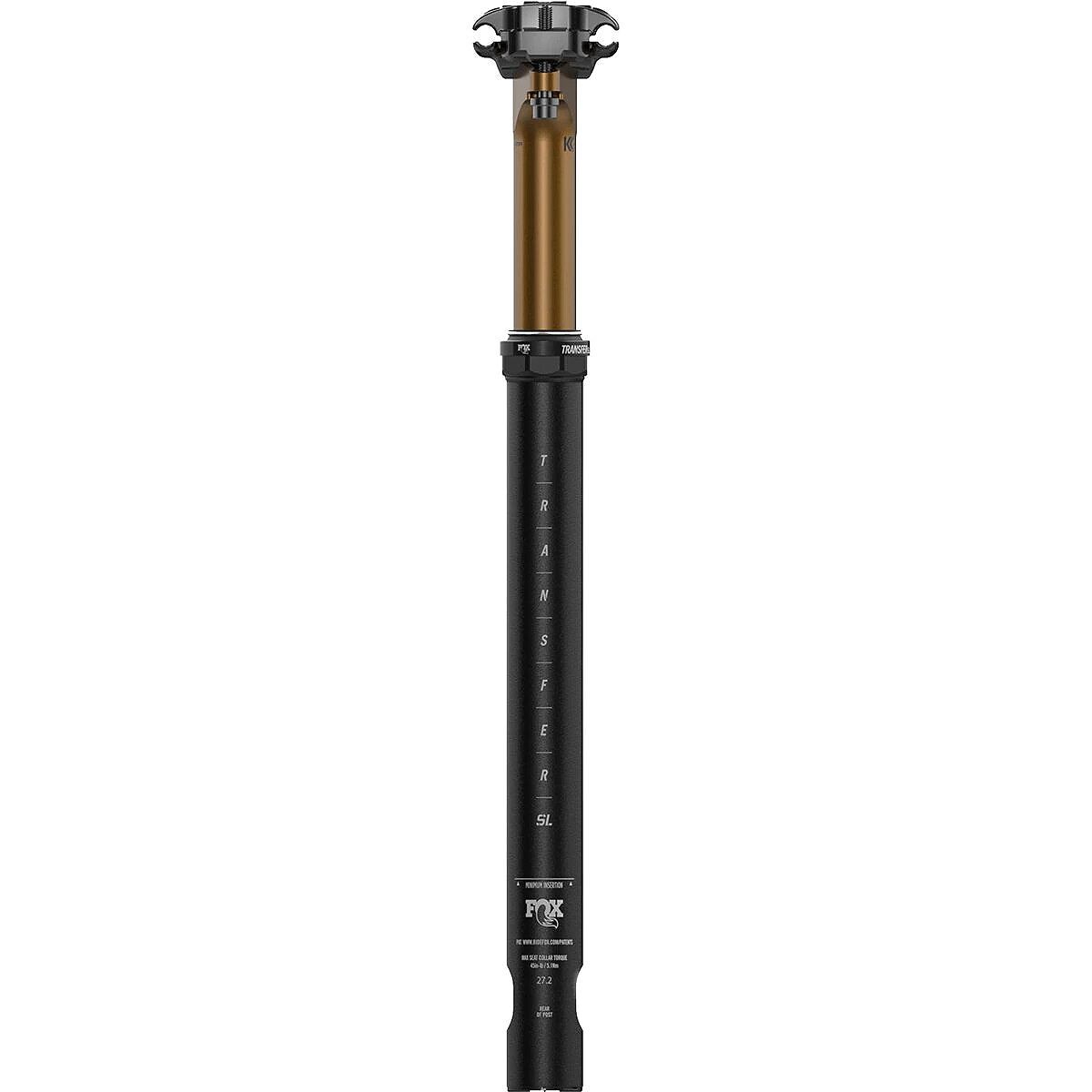 FOX Racing Shox FOX Racing Shox Transfer SL Factory Dropper Seatpost - 2023 Black, 31.6x150mm Travel