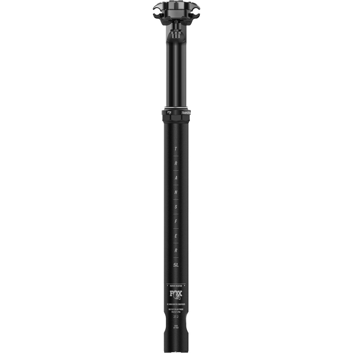 Image of FOX Racing Shox Transfer SL Performance Elite Dropper Seatpost - 2023 Black, 31.6x125mm Travel