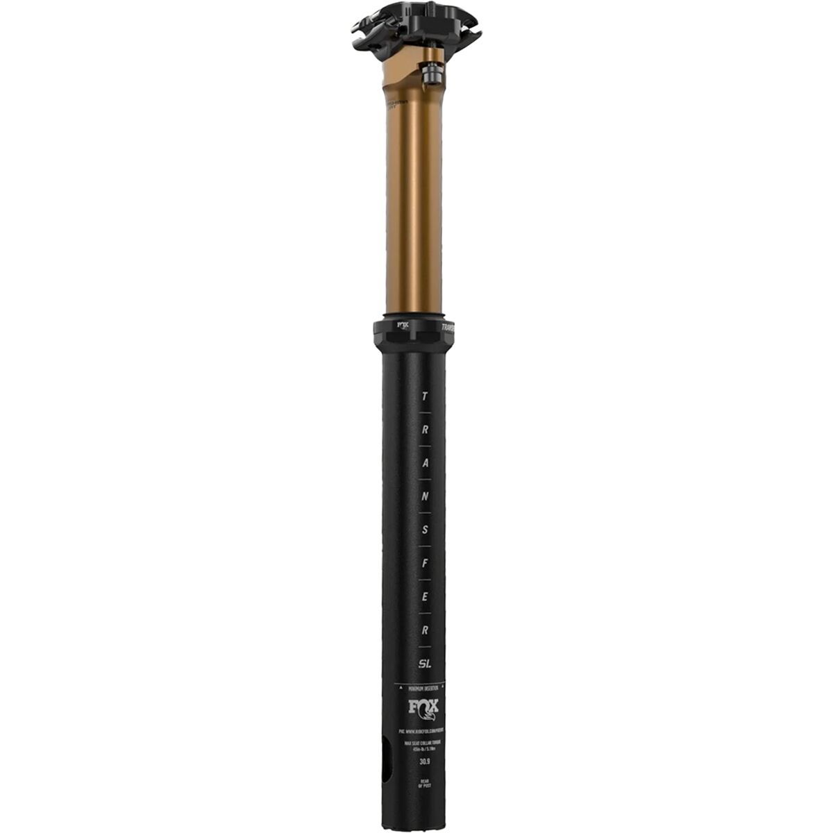 Image of FOX Racing Shox Transfer SL Factory Dropper Seatpost Black, 31.6x150mm Travel