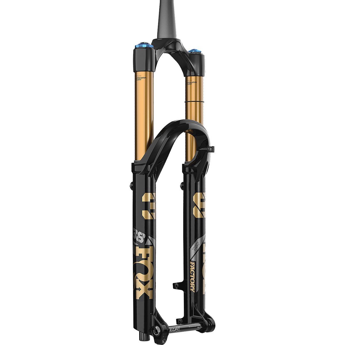 Image of FOX Racing Shox 38 Float 27.5in Factory Grip X2 Fork Shiny Black, Kabolt, 170mm, 44mm Rake