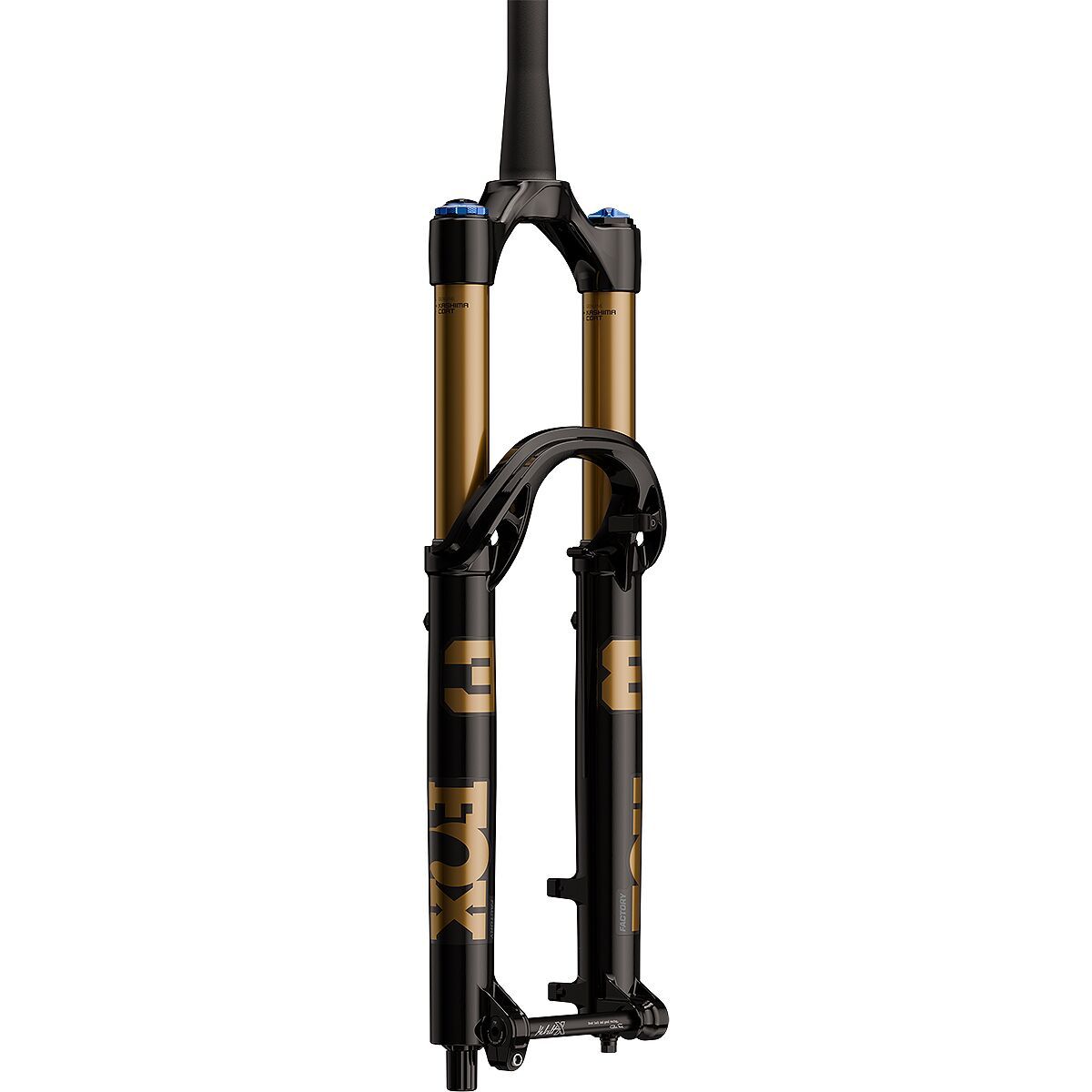 Image of FOX Racing Shox 38 Float Factory 27.5in Grip X2 Fork Shiny Black, Kabolt, 160mm, 44mm Rake