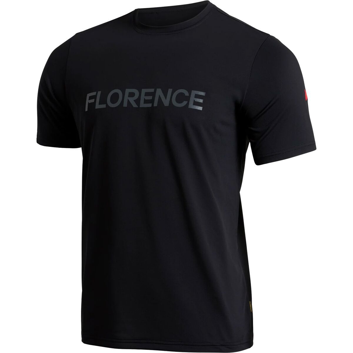 Image of Florence Marine X Airtex Florence Logo Short-Sleeve Shirt - Men's Black, M