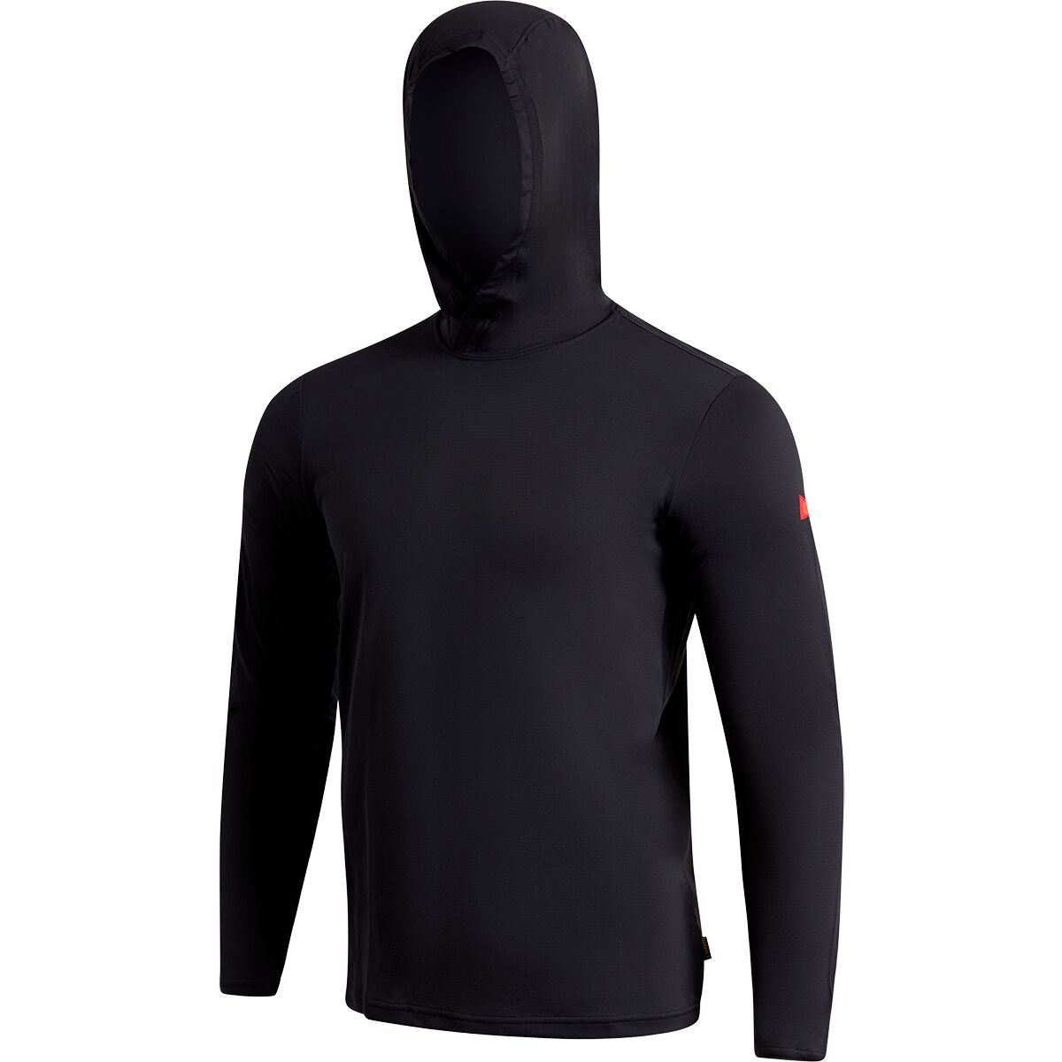 Image of Florence Marine X Airtex Long-Sleeve Hooded Shirt - Men's Black, XL