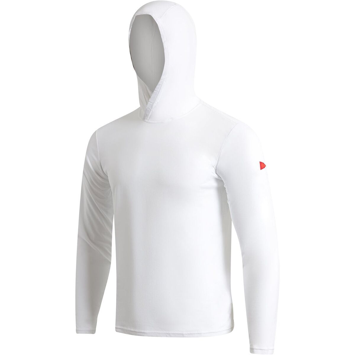 Image of Florence Marine X Airtex Long-Sleeve Hooded Shirt - Men's White, L