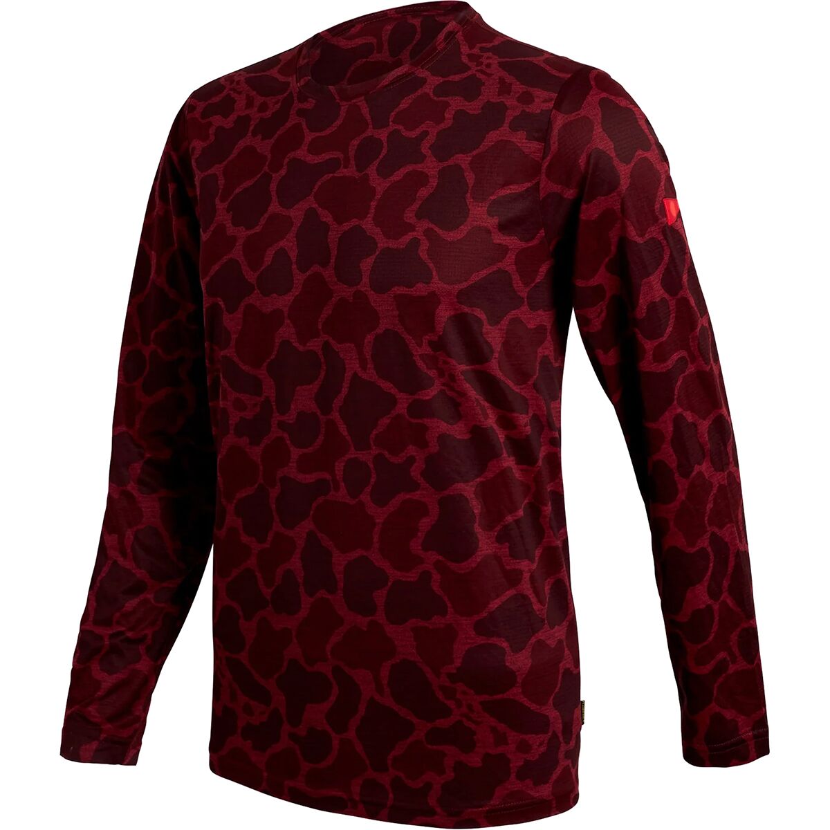 Image of Florence Marine X Airtex Long-Sleeve Shirt - Men's Heather Maroon Camo, M