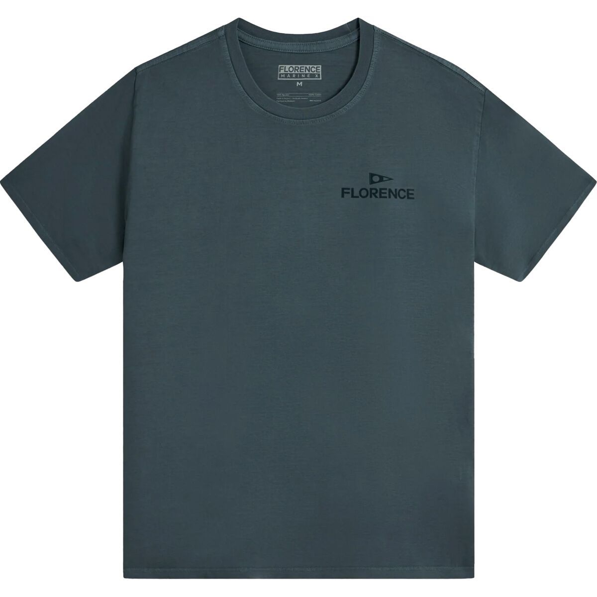 Image of Florence Marine X Crew T-Shirt - Men's Sea Blue, S